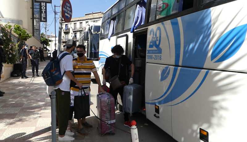 وهران: نهاية فترة الحجر الصحي للمواطنين الذين تم إجلاؤهم من دبي