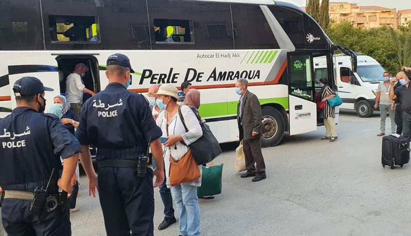 تيزي وزو تستقبل 461 مواطن قادم من فرنسا وبريطانيا