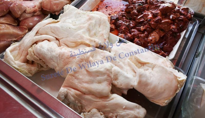 قسنطينة: حجز لحوم دجاج وأسماك وشحوم حيوانية