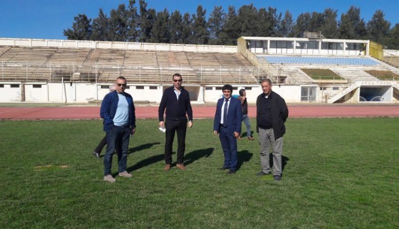 بالصور.. زطشي في زيارة ميدانية إلى ملعب القليعة