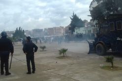 بالصور..أعمال شغب وتسجيل جرحى بملعب جيجل بعد إيقاف المباراة