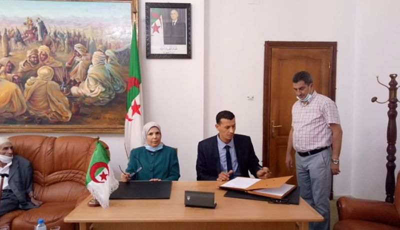 والي عين تموشنت تشرف على تنصيب مستيري توفيق مندوبا محليا لوسيط الجمهورية