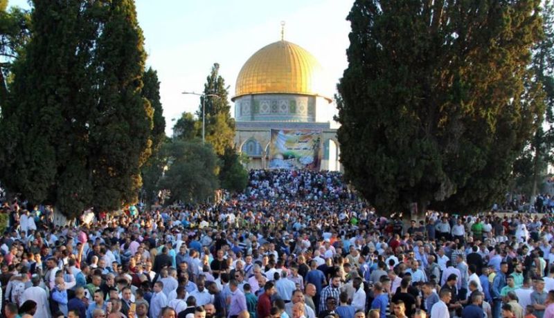 أول صلاة أضحى في القدس منذ كسر قيود الصهاينة