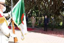 رئيس الجمهورية يصل الى الأكاديمية العسكرية شرشال للإشراف على تخرج الدفعات