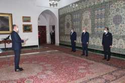 رئيس الجمهورية يتسلم أوراق اعتماد 3 سفراء جدد