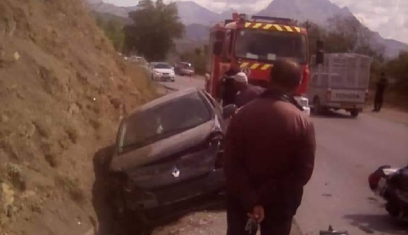 سطيف: إصابة شخصين في حادث مرور