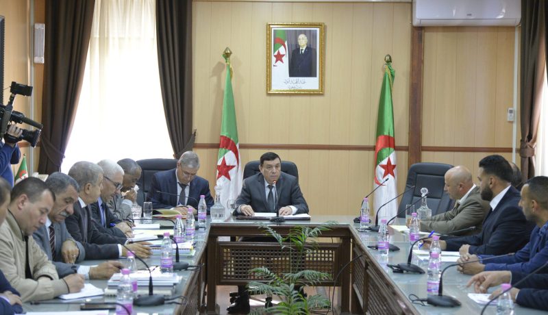 واجعوط يلتقي برئيس النقابة الوطنية للعمال المهنيين