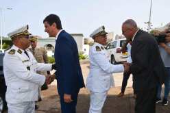 والي مستغانم يستقبل قائد المدرسة العليا للبحرية