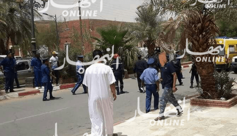 بالصور… إحباط محاولة انتحار مواطن أمام مقر دائرة أدرار