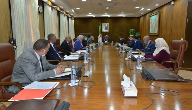 شنين يعرب عن إرتياحه لتحسن صحة رئيس الجمهورية