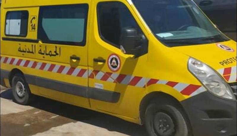 مستغانم: إصابة كهل وقاصرين إثر انحراف وانقلاب سيارة نفعية