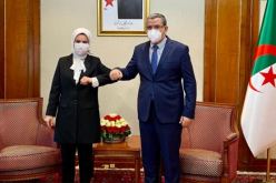 جراد يستقبل سفيرة تركيا بالجزائر