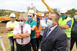 براقي يقف على حجم الضرر الذي لحق بقناة جر المياه بفوكة بعد تخريبها