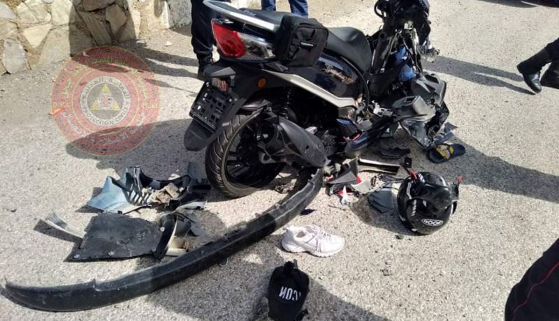 جيجل: إصابة شخصين في اصطدام سيارة سياحية مع دراجة نارية
