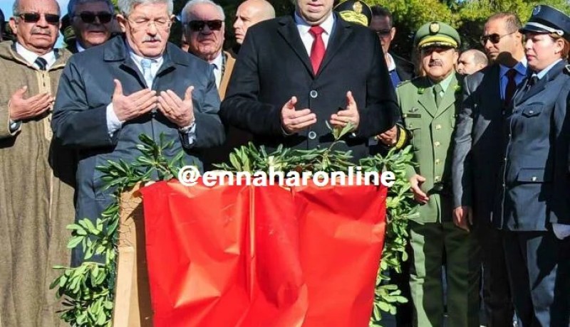 أويحيى والشاهد يترحمان على أرواح شهداء ساقية سيدي يوسف