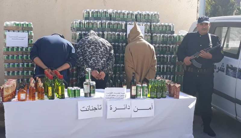 حجز أزيد من 4 آلاف قارورة خمر ببلدية تاجنانت في ميلة