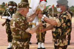 الفريق شنڨريحة يشرف على تنصيب اللواء عمر تلمساني قائدا للناحية العسكرية الرابعة بورقلة