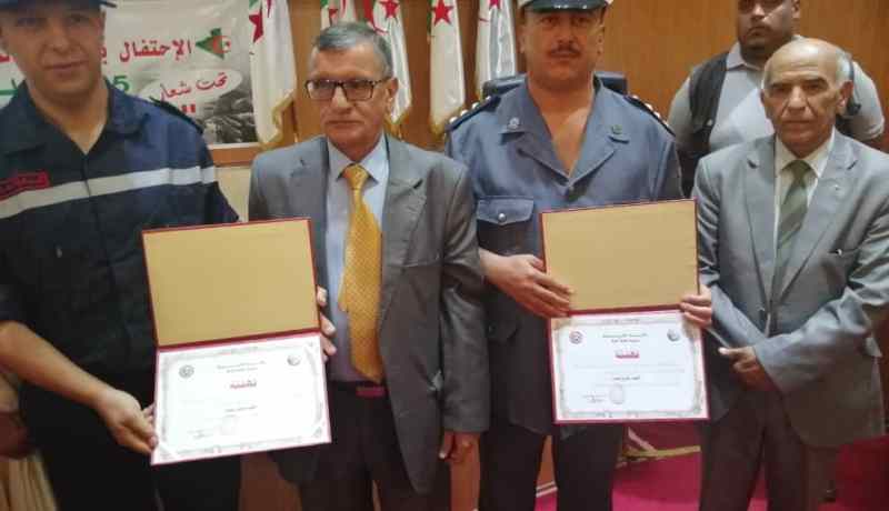 الأغواط.. تقليد 71 عنصرا من الحماية المدنية رتب جديدة