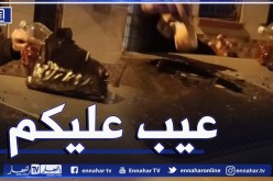 بالفيديو.. تحطم السقف الزجاجي لسيارة أحد المواطنين بسبب “شكارة زبل”