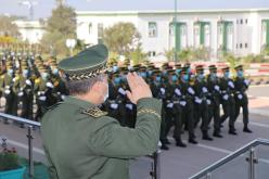 قائد الدرك الوطني يشرف على مراسم انتساب تشكيلة التكوين العسكري القاعدي المشترك