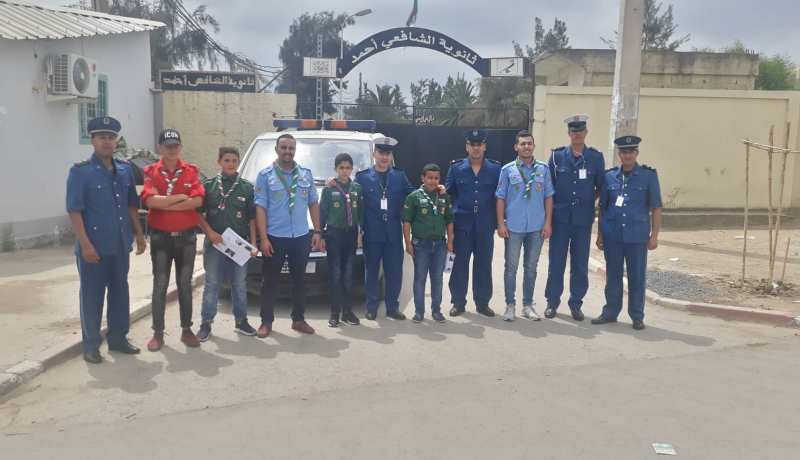 بالصور..شرطة برج منايل وسي مصطفى يسطران مخططا أمنيا لمترشحي البكالوريا