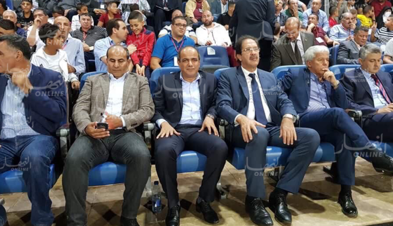 بالصور.. مدوار وبيراف تابعا لقاء وفاق سطيف والوداد البيضاوي