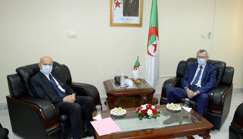 وزير الاتصال الناطق الرسمي للحكومة يستقبل ربراب وهذا ما دار بينهما