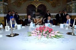 رئيس الجمهورية يقيم مأدبة عشاء على شرف نظيره التركي