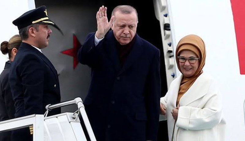 أردوغان يغادر الجزائر متوجها إلى غامبيا