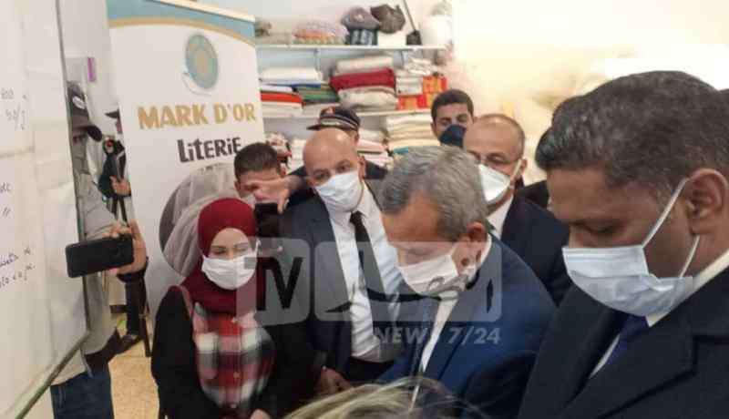 وزير السياحة: هدفنا بلوغ 500 ألف كمامة في اليوم.. ولابد من حصول الحرفيين على مقابل مادي لعملهم