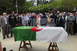 تشييع جثمان المجاهد واللواء السابق عبد السلام بوشارب بمقبرة العالية