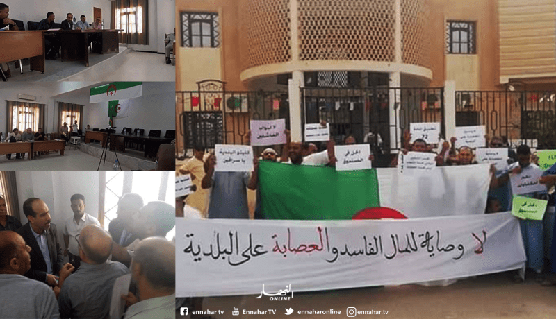 سكان الوادي يحتجون ويطالبون بتعيين “مير” جديد