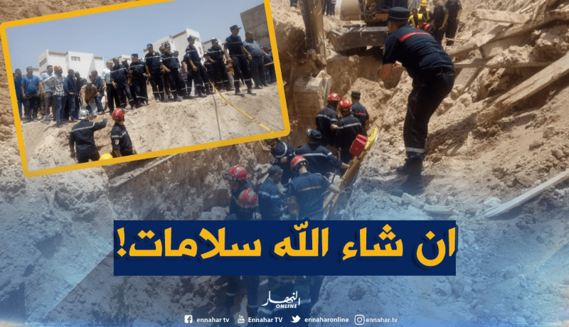 انهيار ترابي على 3 عمال والحماية تتدخل في سيدي بلعباس