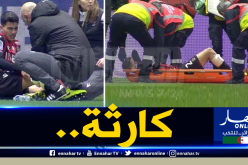 بالصور.. إصابة خطيرة لعطال بسبب “الغراف”