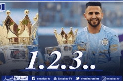 هكذا علق محرز بعد رفعه كأس الدوري الانجليزي الممتاز