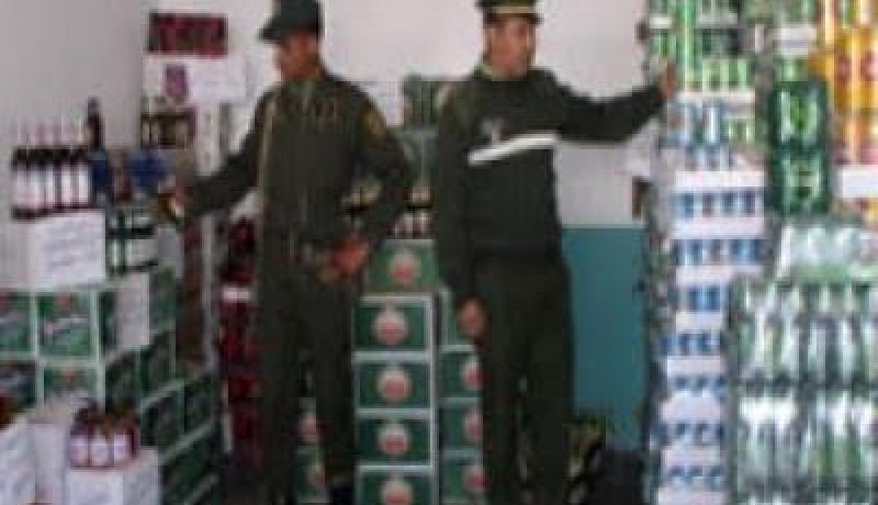 حجز 1.388 قارورة للمشروبات الكحولية بمعسكر