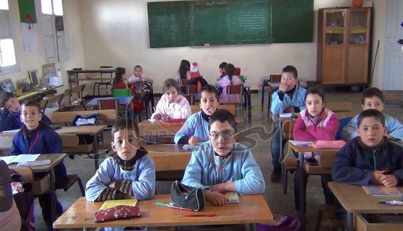 تلاميذ التحضيري‮ ‬والسنة الثانية ابتدائي‮ ‬يدرسون في‮ ‬قسم واحد بتيزي‮ ‬وزو
