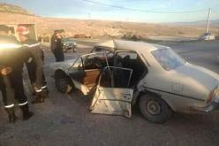 إصابة 8 أشخاص في اصطدام سيارتين بتبسة