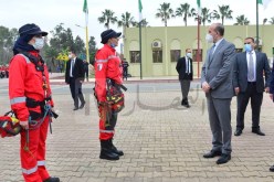 بلجود يقلد الرتب ويكرم النساء العاملات في سلك الحماية المدنية