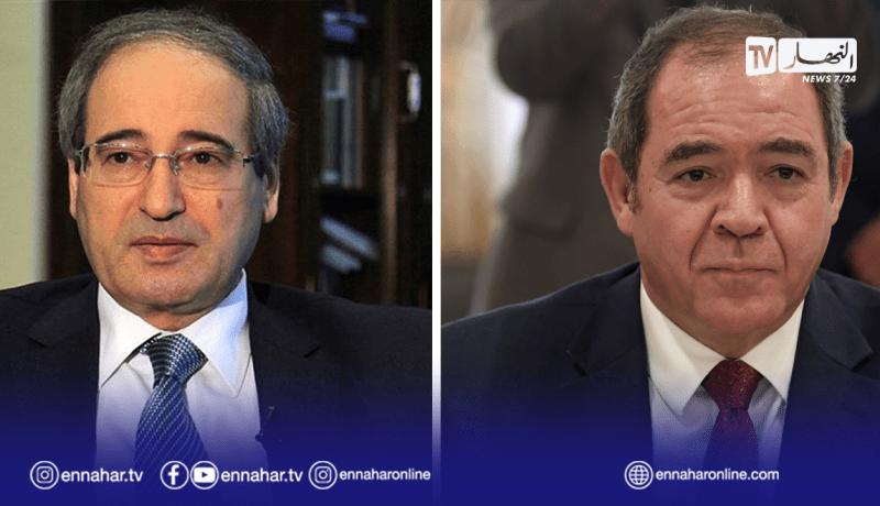 بوقدوم يتلقى اتصالا من نظيره السوري وهذا ما دار بينهما