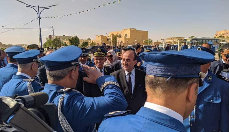 بلجود يشيد بإحترافية جهاز الشرطة في مرافقة الحراك