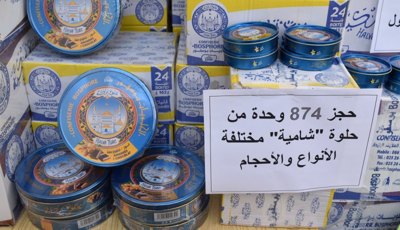 أم البواقي: حجز 874 علبة شامية لا يحوز صاحبها على أية فاتورة تثبت مصدرها