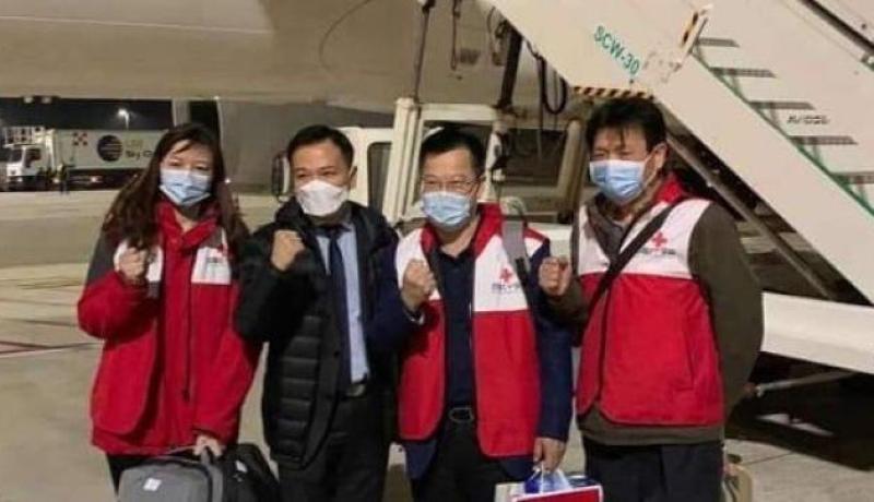 فريق طبي صيني في إيطاليا لمساعدتها على مكافحة كورونا