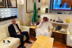 بن قرينة يلتقي سفير السعودية لدى الجزائر