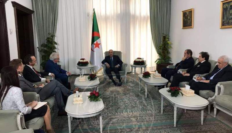 رئيس الجمهورية يستقبل المبعوث الخاص للوزير الأول الكندي