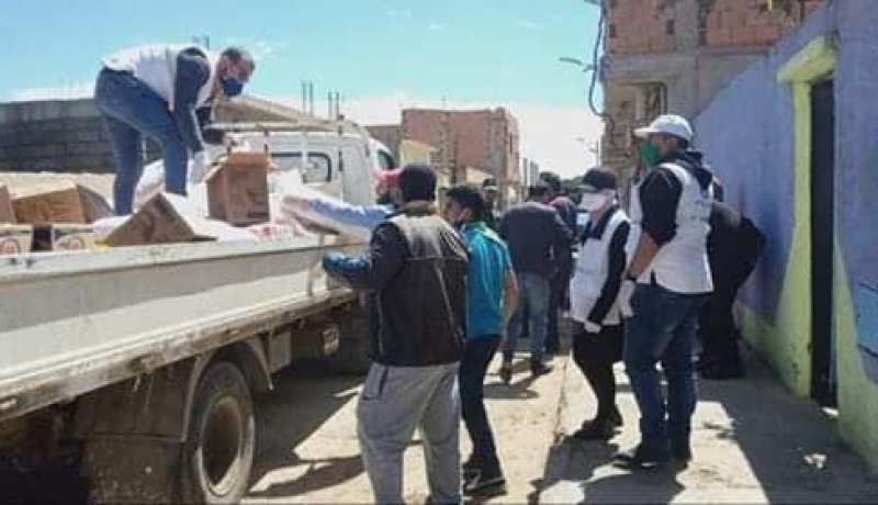 وهران: توزيع طرود غذائية لفائدة 321 عائلة معوزة ببلدية عين الكرمة