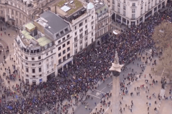 مظاهرات بلندن تطالب “ماي” باستفتاء ثان قبل الخروج من الإتحاد الأوروبي