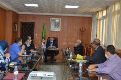 المدير العام لإدارة السجون يتفقد أشغال إنجاز سجنين ببني سليمان وبوغزول