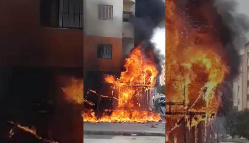 الحماية المدنية لوهران تخمد حريقا مهولا بمحل تجاري
