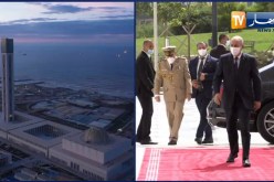 رئيس الجمهورية يصل إلى المسجد الأعظم